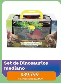 Set de Dinosaurios mediano
