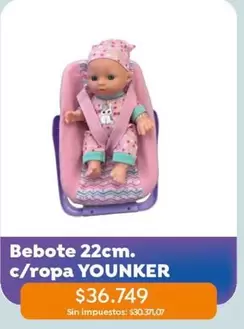 Bebote 22cm. c/ropa