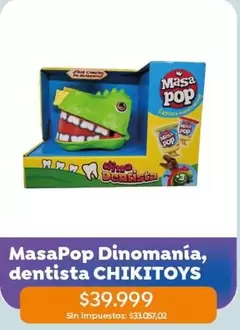 MasaPop Dinomanía, dentista