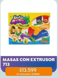 Duravit - MASAS CON EXTRUSOR 713