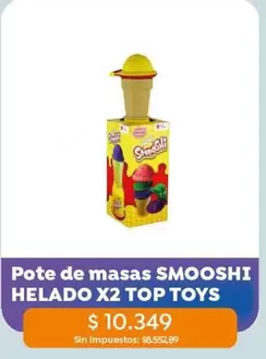Pote de masas HELADO X2