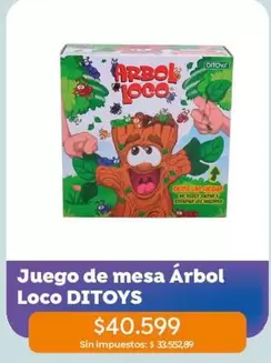 Ditoys - Juego de mesa Árbol Loco