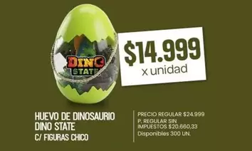 X$ - HUEVO DE DINOSAURIO