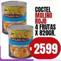 Rojo - COCTEL 4 FRUTAS