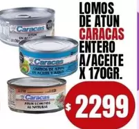 Caracas - Lomos de Atun Entero