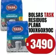 Task - BOLSAS RESIDUOS PLANA 10UX60X90C