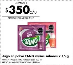Tang - Jugo en polvo