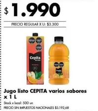Cepita - Jugo listo
