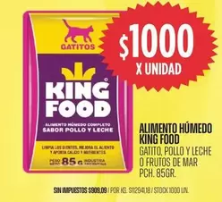 King Food - ALIMENTO HÚMEDO