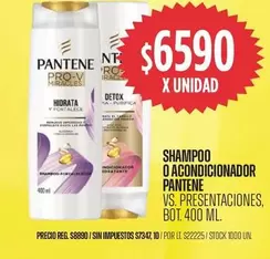 Pantene - Shampoo o Acondicionador