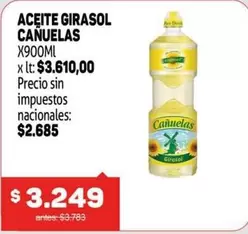 cañuelas - ACEITE GIRASOL