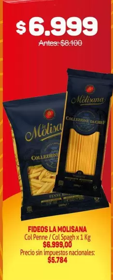 X$ - Fideos Col Penne / Col Spagh