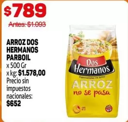 Dos Hermanos - ARROZ DOS HERMANOS PARBOIL