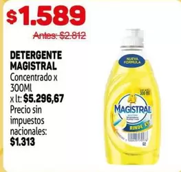 Magistral - DETERGENTE CONCENTRADO