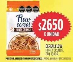 Flow - Cereal Honey Crunch
