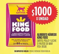 King Food - ALIMENTO HÚMEDO
