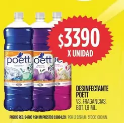 Poett - Desinfectante
