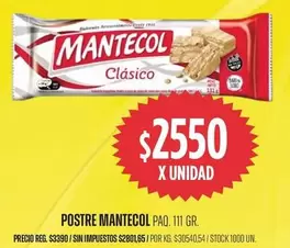 Mantecol - Clásico