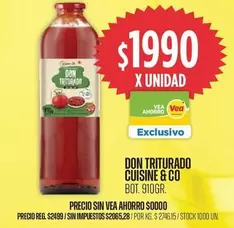 X$ - DON TRITURADO CUISINE & CO
