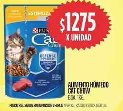 Cat Chow - ALIMENTO HÚMEDO