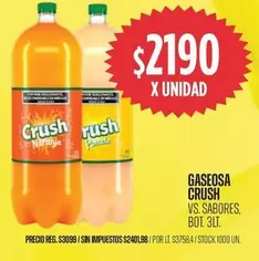 Crush - Gaseosa