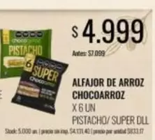 Chocoarroz - ALFAJOR DE ARROZ CHOCOARROZ