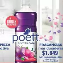 Poett - Limpiador Liquido
