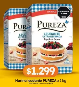Pureza - Harina leudante