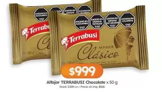 Terrabusi - Alfajor Chocolate