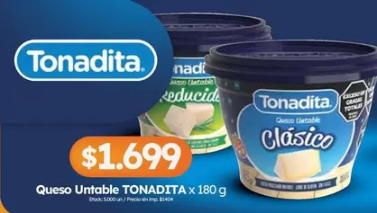 Tonadita - Queso Untable