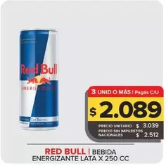 Red Bull - Bebida Energizante