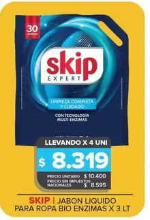 Skip - Jabon Liquido Para Ropa Bio Enzimas