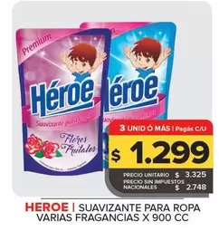 Heroe - Suavizante Para Ropa