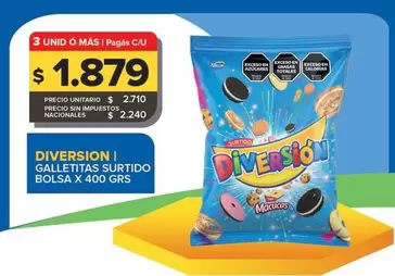 Diversion - Galletitas Surtido
