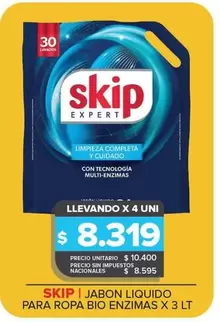 Skip - Jabon Liquido Para Ropa Bio Enzimas