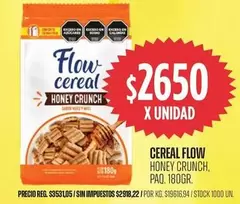 Flow - HONEY CRUNCH