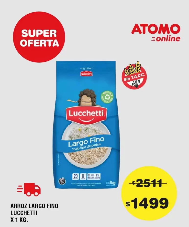 Lucchetti - ARROZ LARGO FINO