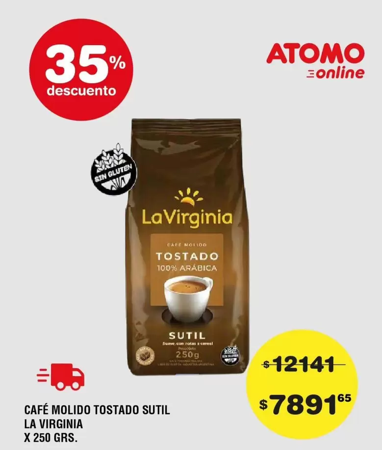 La Virginia - CAFÉ MOLIDO TOSTADO SUTIL