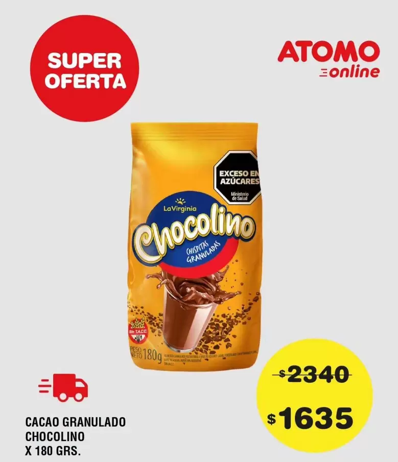 Chocolino - CACAO GRANULADO CHOCOLINO