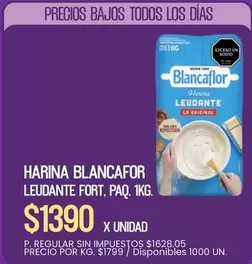 Blancaflor - Harina Leudante Fort