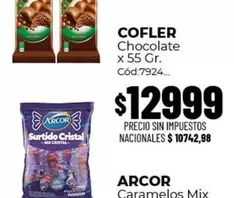 Cofler - Chocolate x 55 Gr.