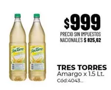 Tres Torres - Amargo x 1.5 Lt.