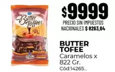 Butter Toffees - Butter Toffee Caramelos