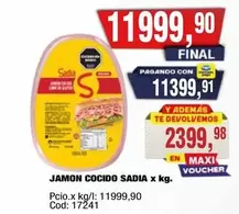 Sadia - JAMON COCIDO
