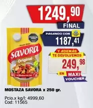 Savora - MOSTAZA