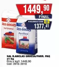 Dos Anclas - SAL D.ANCLAS GRUESA/PARR.