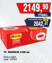 Marolio - TE MAROLIO x100 un