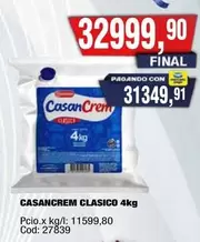 Casancrem - CASANCREM CLASICO 4kg