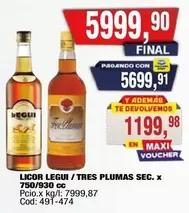 Legui - LICOR SEc. x 750/930 CC