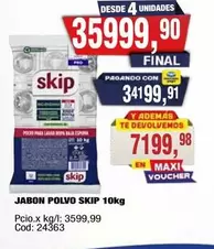 Skip - JABON POLVO SKIP 10kg